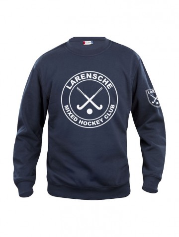 Larenbasicroundneckfblue