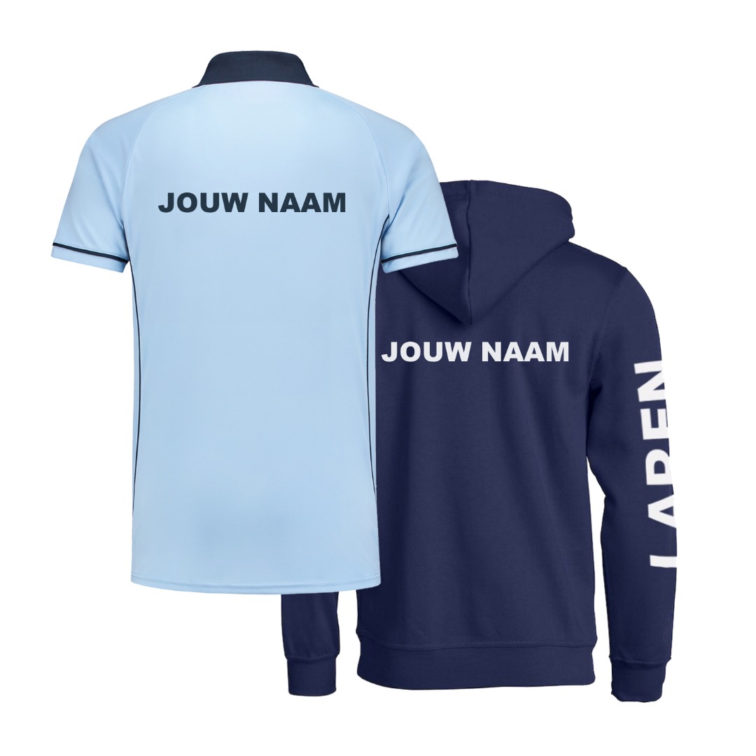 Malaise veiligheid Maaltijd Bedrukking naam - Kleding Junioren - Larenhockeyshop